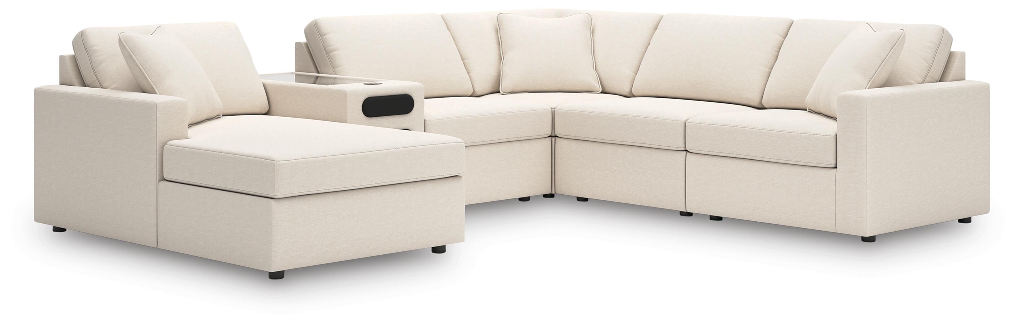 Modmax 6-Piece Sectional with Audio System and Chaise - image 1