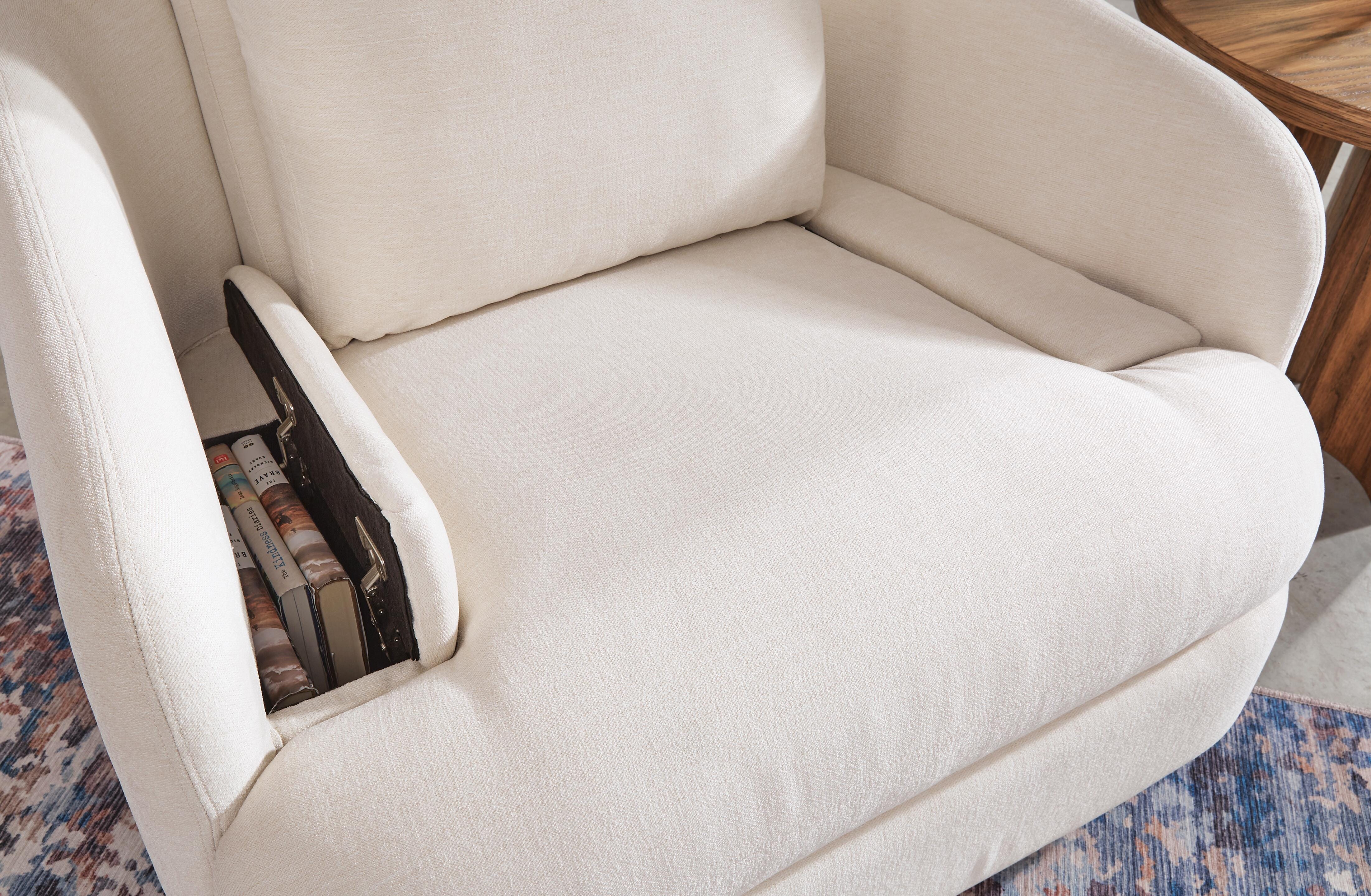 Modmax Swivel Glider Recliner, Oyster, large