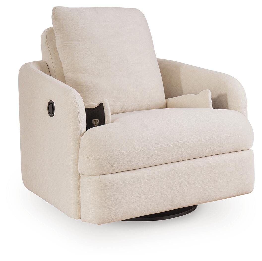 Modmax Swivel Glider Recliner, Oyster, large