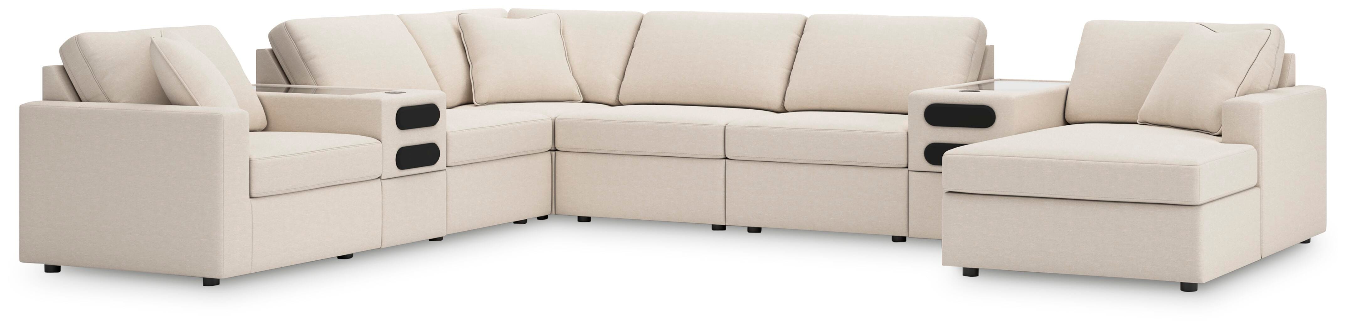 Modmax 8-Piece Sectional with Audio System and Chaise - image 1