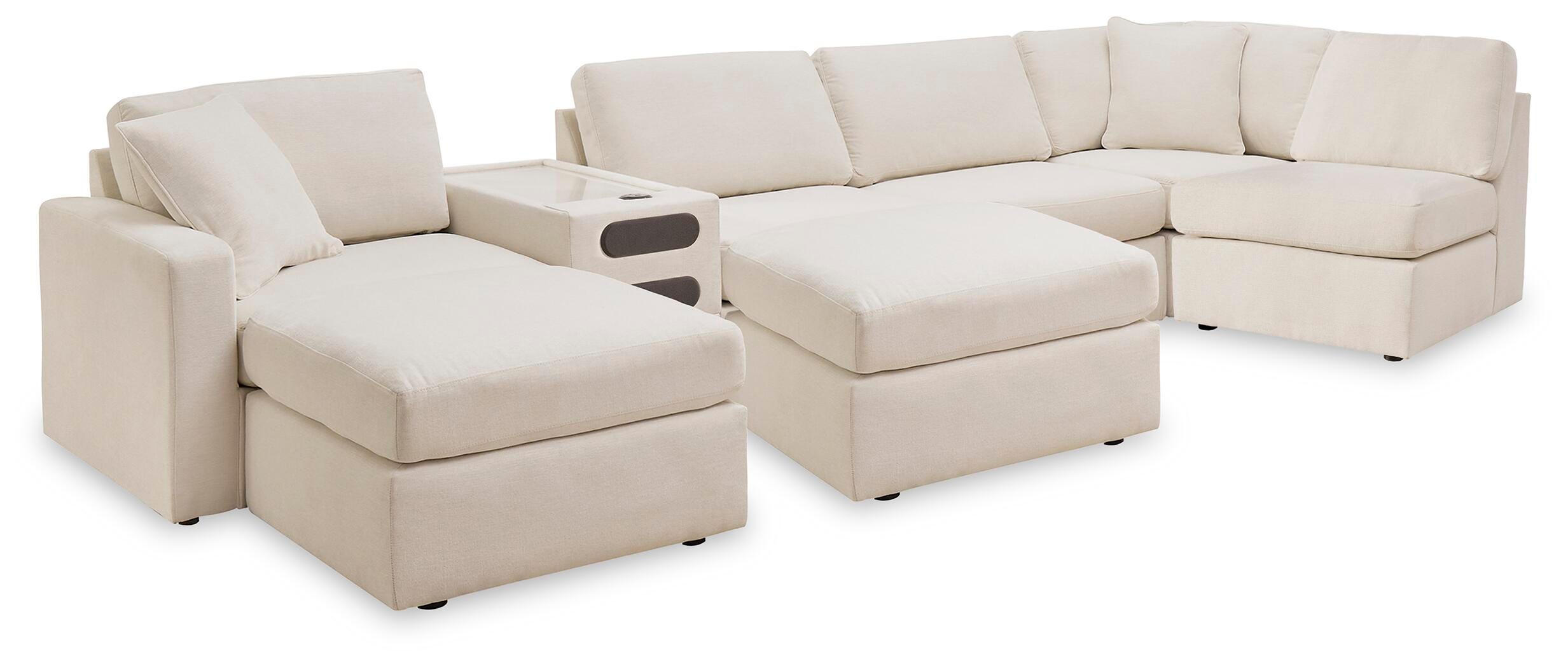 Modmax 6-Piece Sectional and 2 Ottomans - image 1