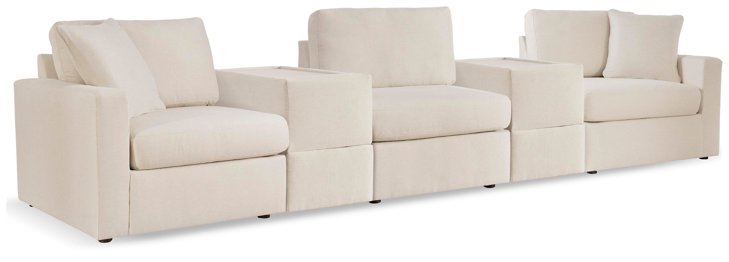 Modmax 5-Piece Sectional and 3 Ottomans - image 3