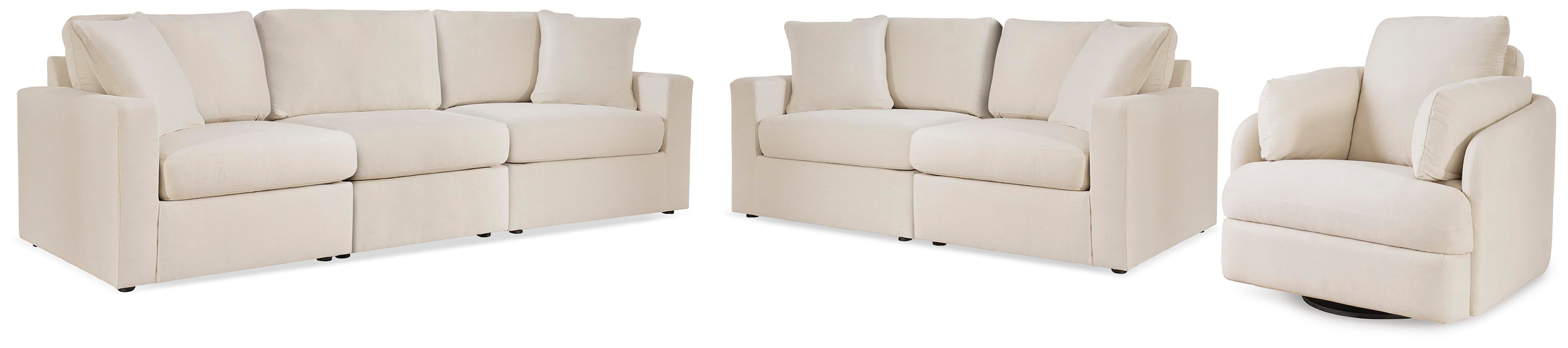 Sofá modular de 3 piezas Modmax, sofá biplaza modular de 2 piezas y sillón reclinable giratorio con planeador - image 1
