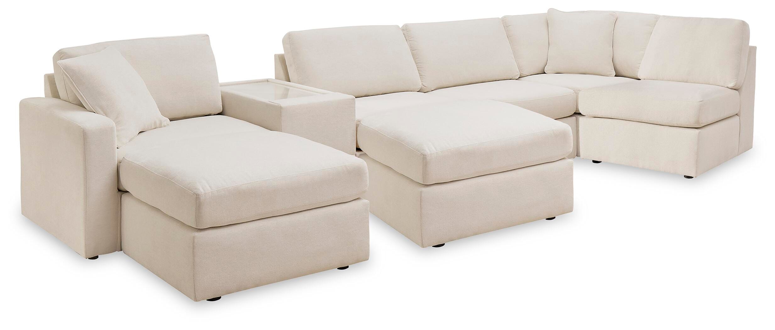 Modmax 6-Piece Sectional and 2 Ottomans - image 1