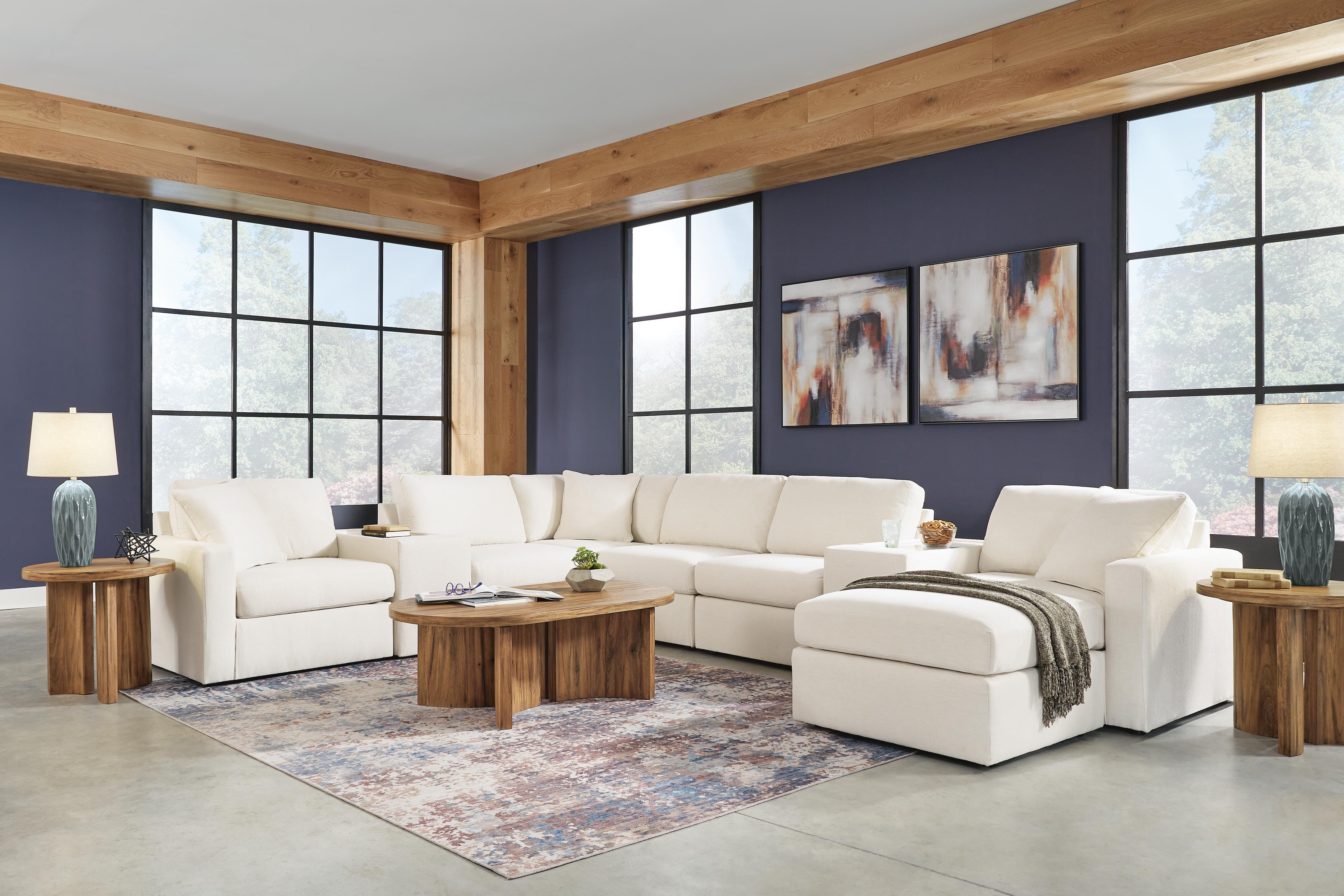 Modmax 6-Piece Sectional and 2 Ottomans - image 19