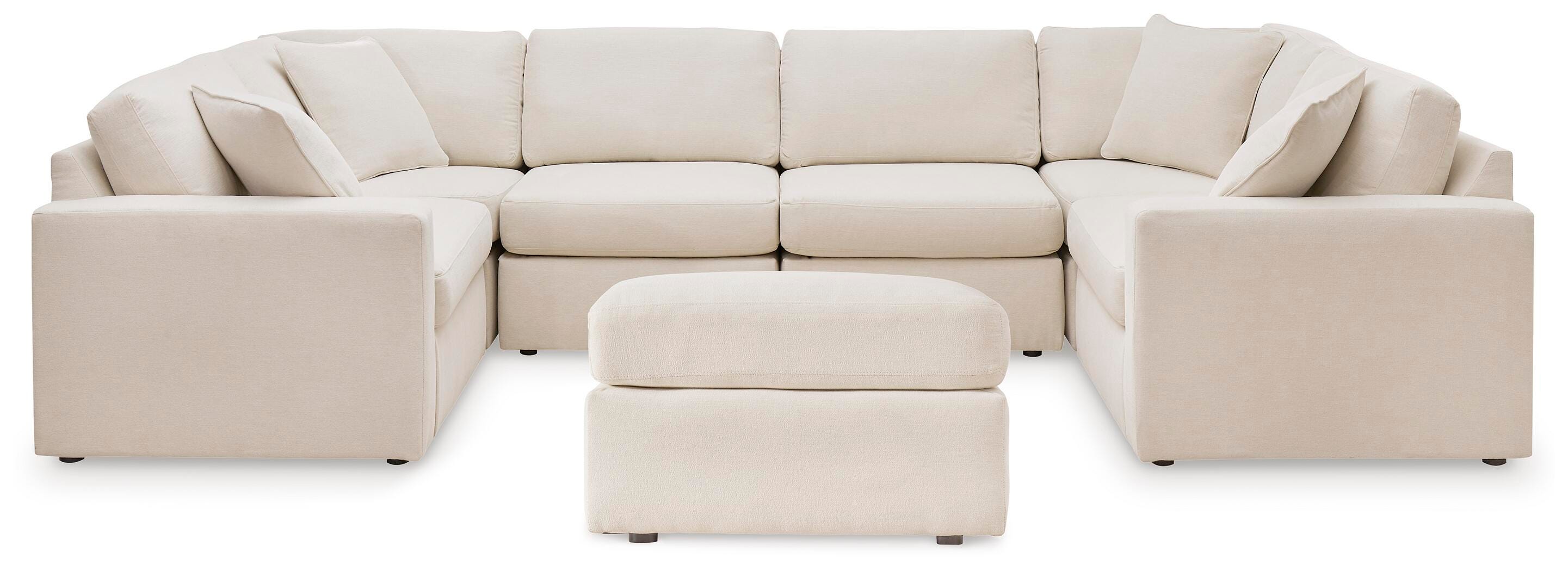 Modmax 6-Piece Sectional and Ottoman - image 1