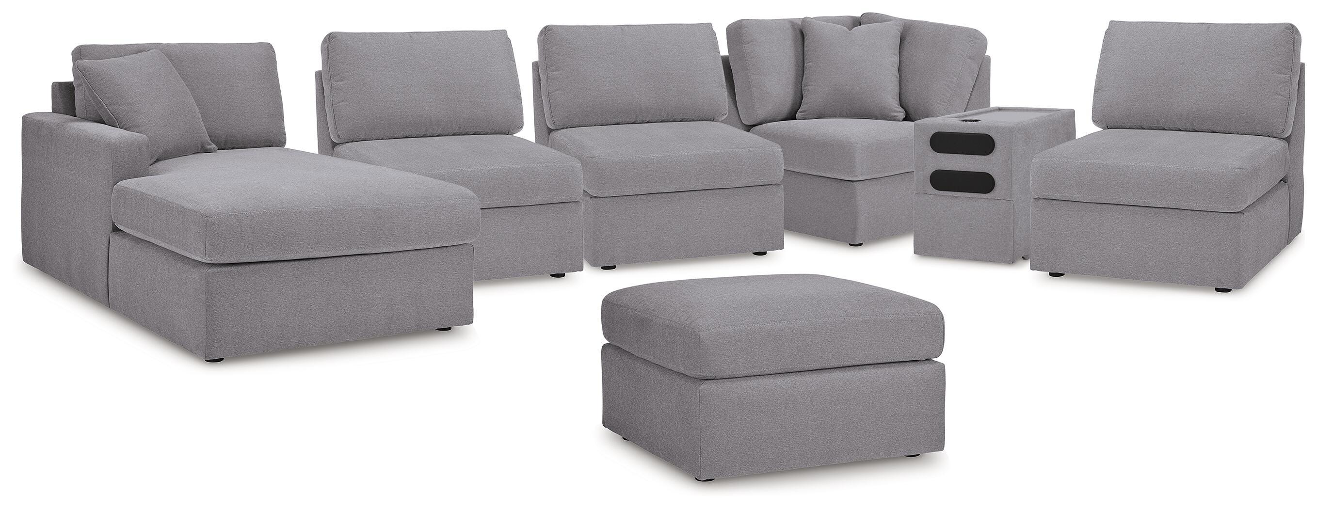 Seccional Modmax de 6 piezas con chaise y otomana - image 1