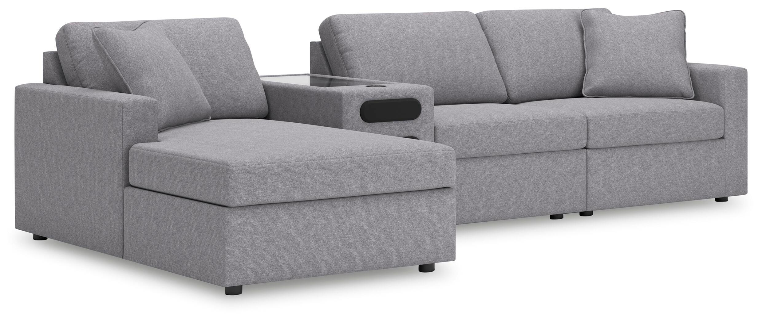 Modmax 4-Piece Sectional with Chaise – Ashley Living Room