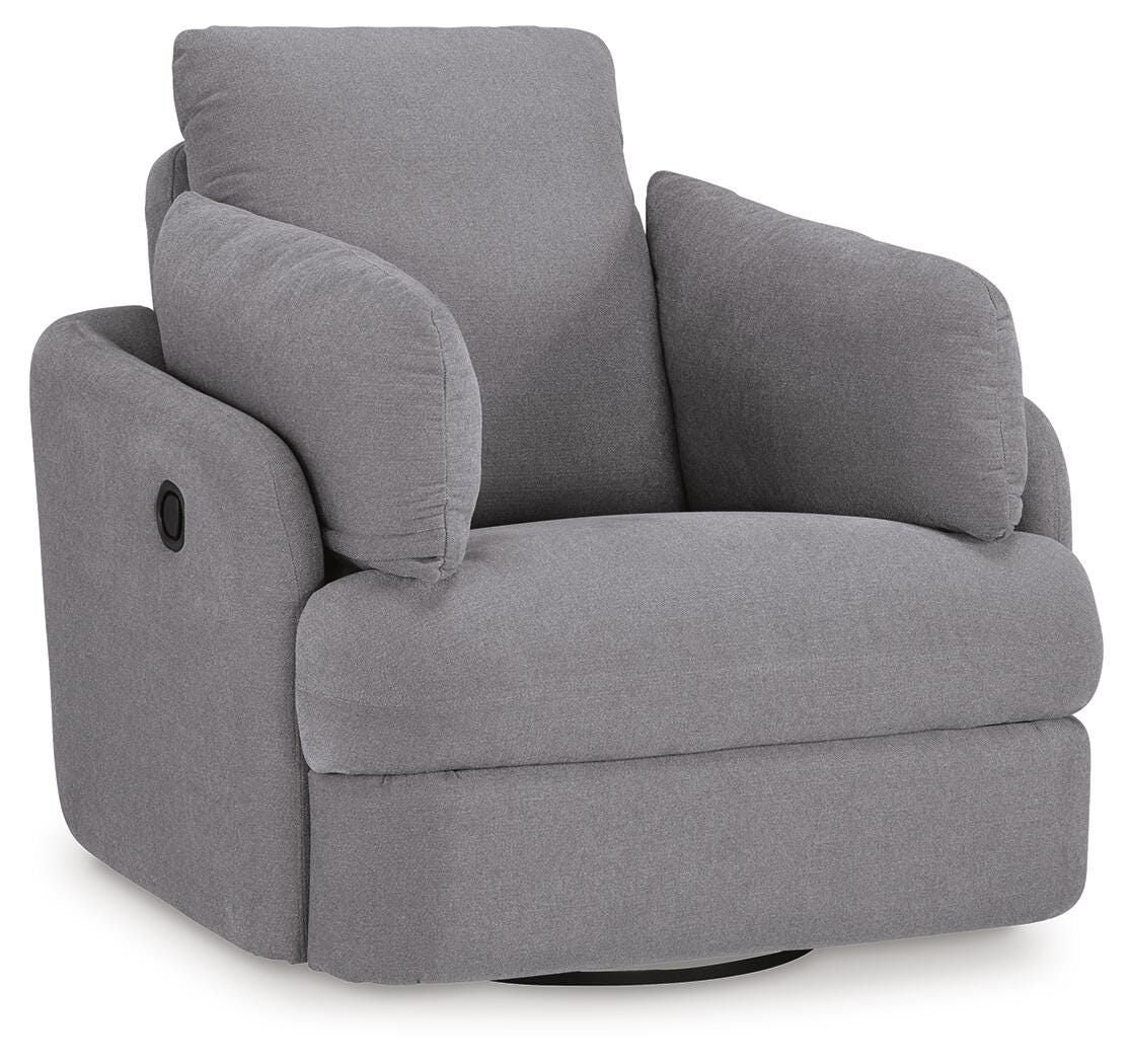 Modmax Swivel Glider Recliner, Granite, large