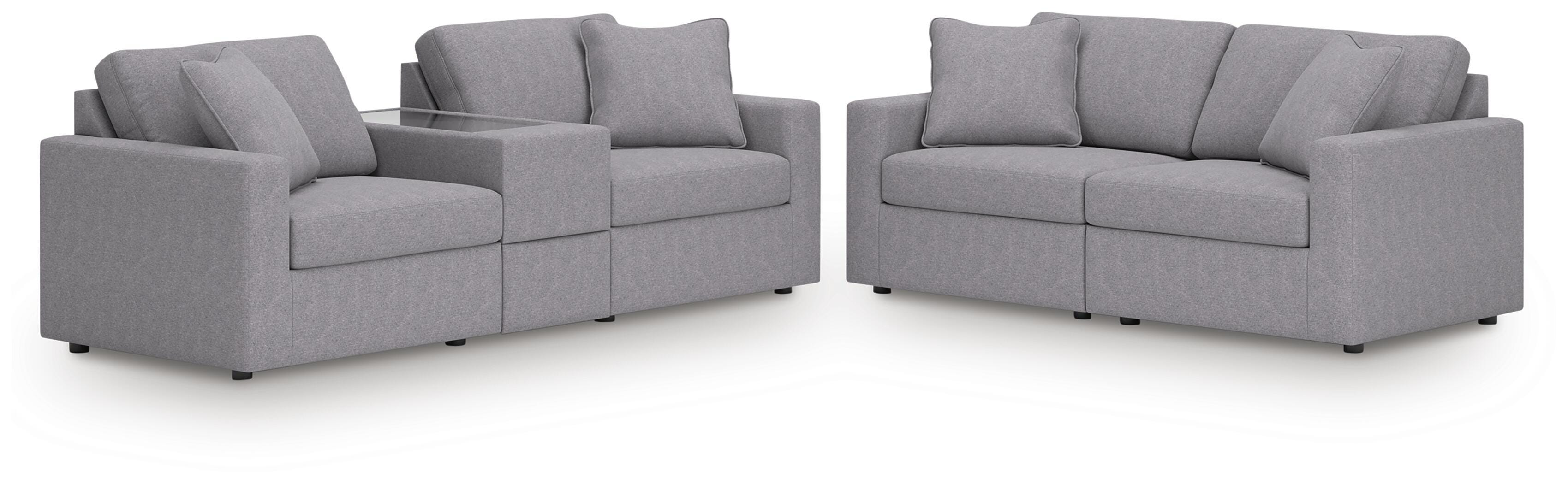 Modmax 3-Piece Sectional Sofa and 2-Piece Sectional Loveseat - image 1