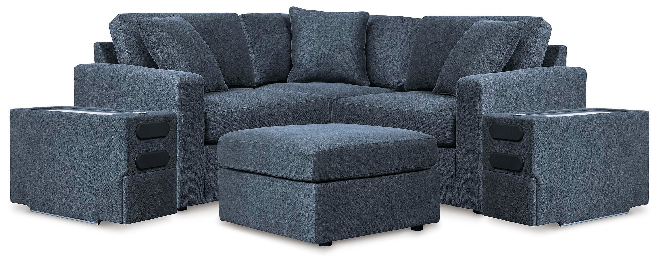 Modmax 5-Piece Sectional with Audio Console and Ottoman - image 1