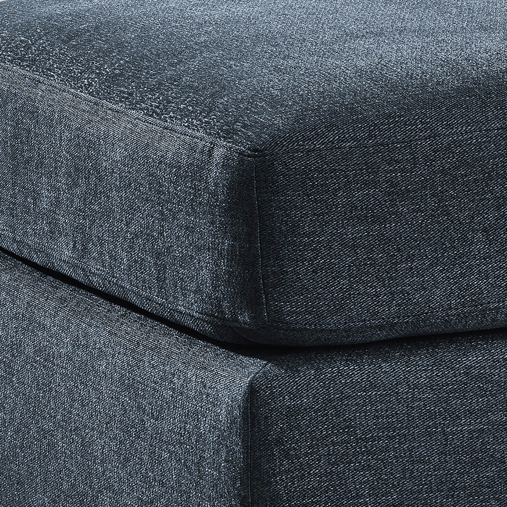 Modmax Oversized Accent Ottoman, Ink, large