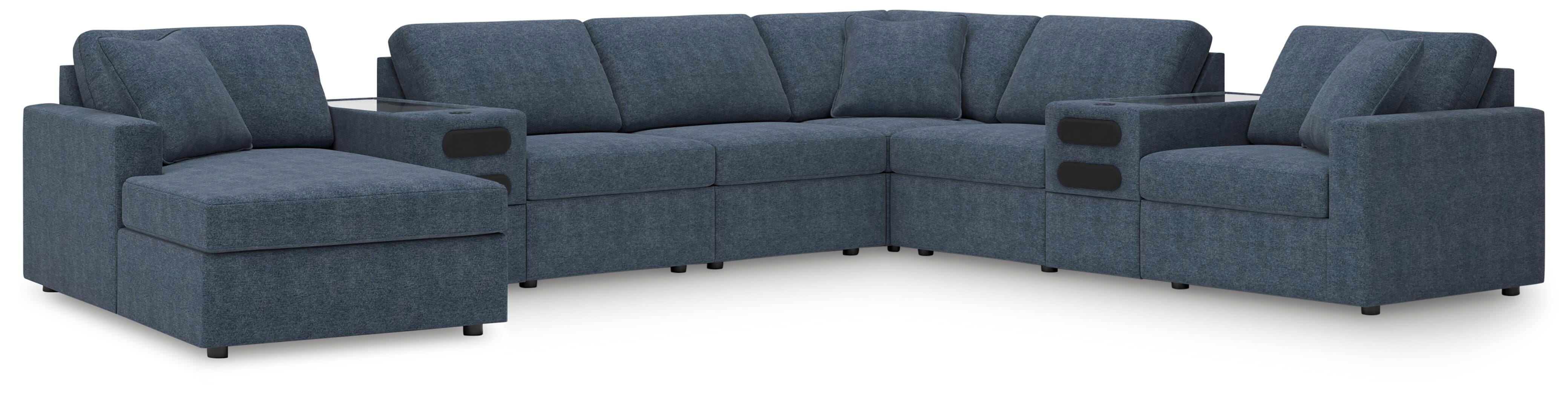 Modmax 8-Piece Sectional with Audio System and Chaise - image 1
