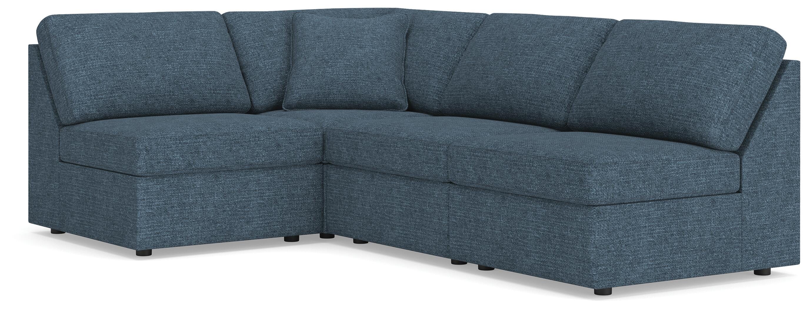 Modmax 4-Piece Sectional, Ink, large