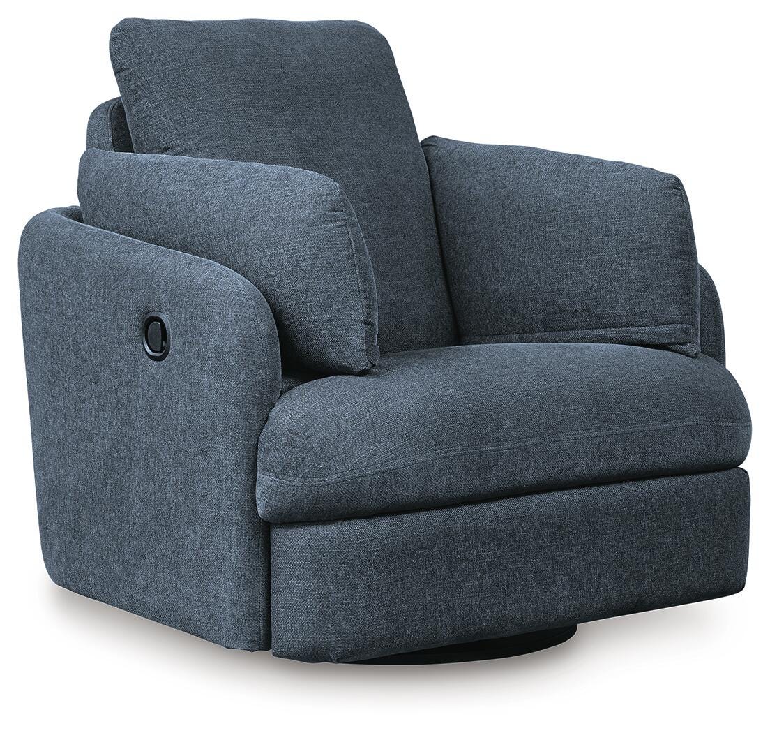 Modmax Swivel Glider Recliner, Ink, large