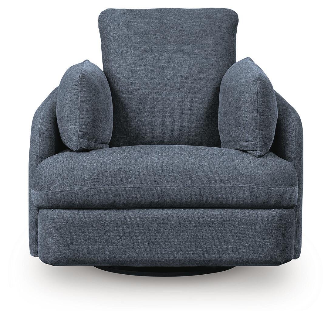 Modmax Swivel Glider Recliner, Ink, large