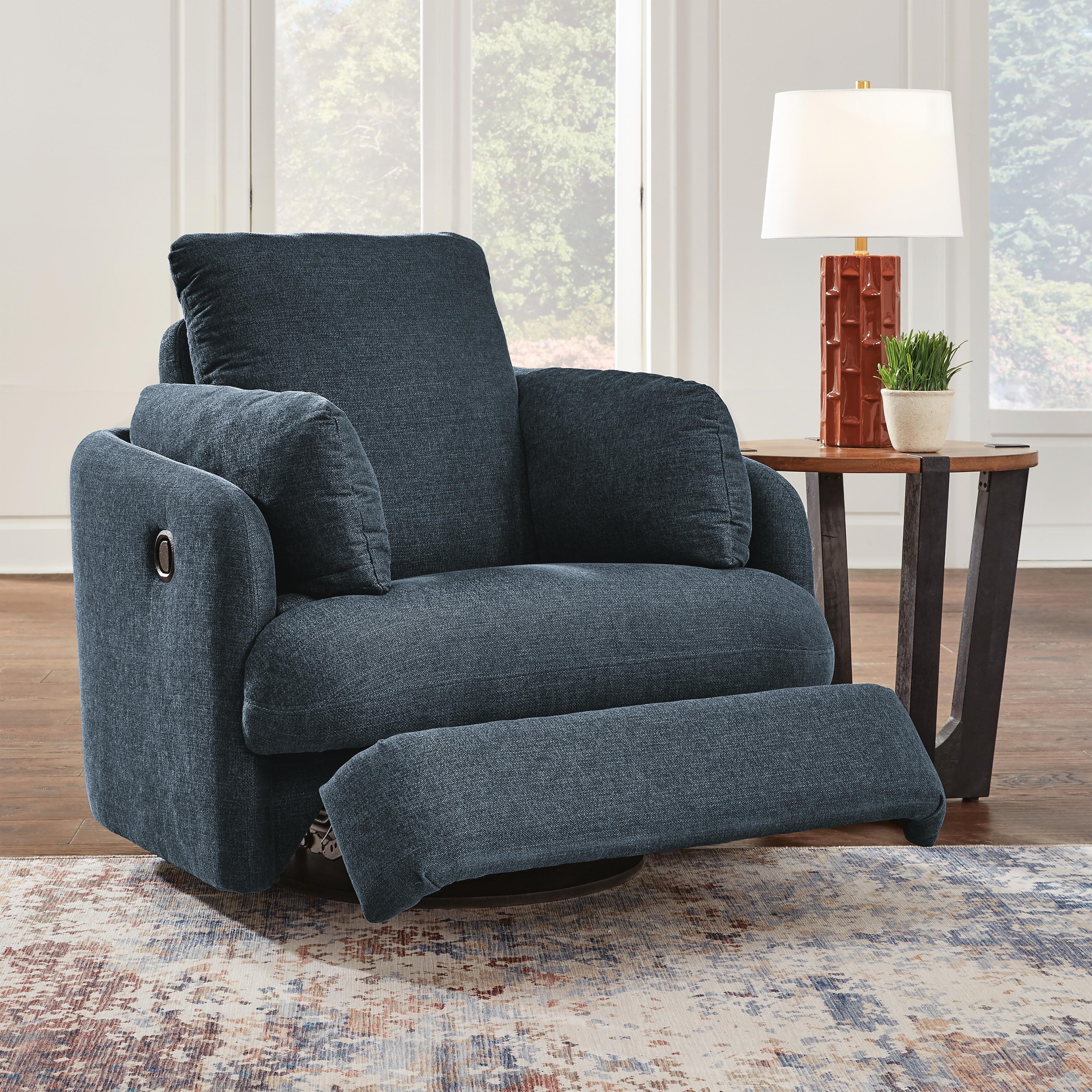 ムーン・デラックス Modmax Next-Gen Nuvella™ Performance Fabric Swivel Glider Recliner