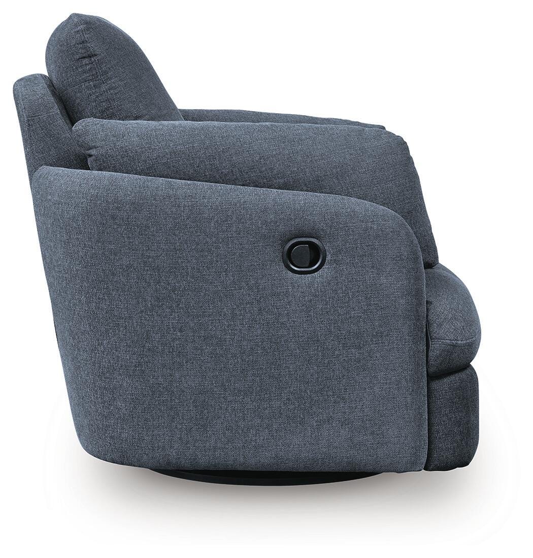 Modmax Swivel Glider Recliner, Ink, large