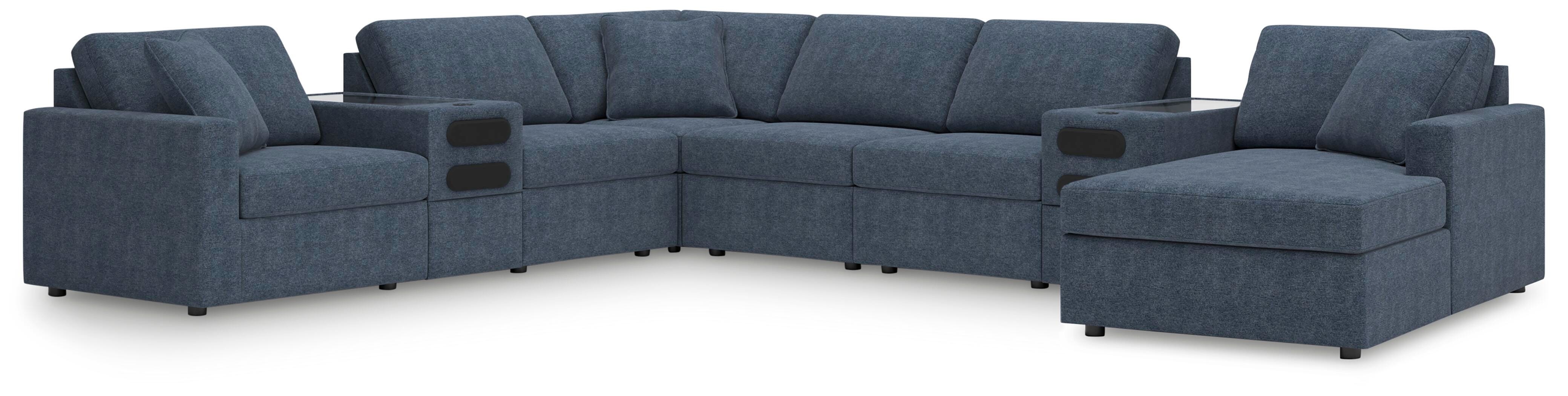 Modmax 8-Piece Sectional with Audio System and Chaise - image 1
