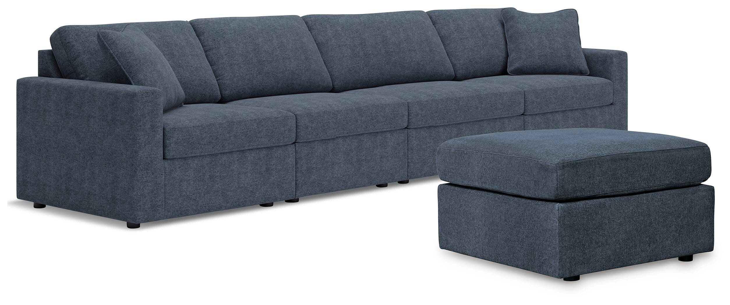 Modmax 4-Piece Sectional and Ottoman - image 1