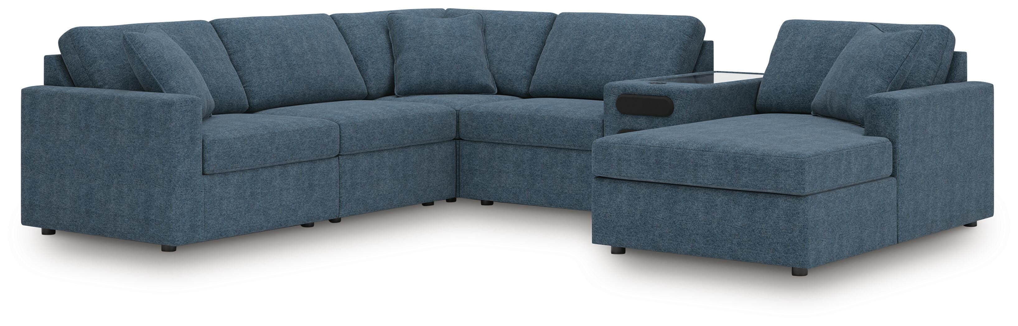 Modmax 6-Piece Sectional with Audio System and Chaise - image 1