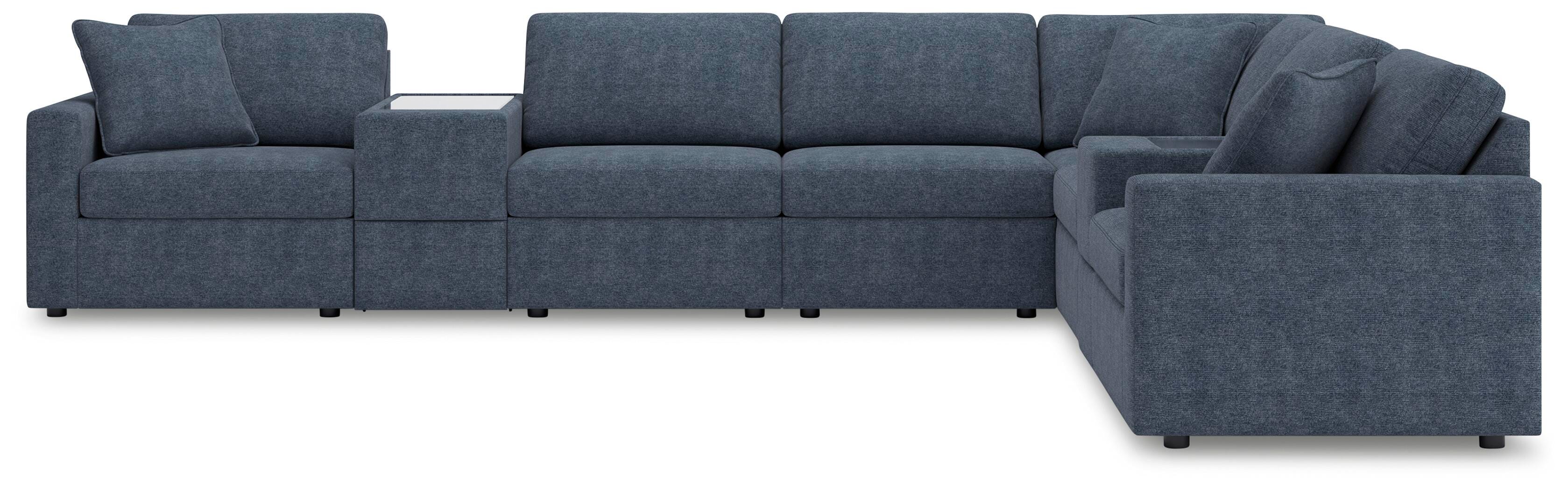 Modmax 8-Piece Sectional and Ottoman - image 4