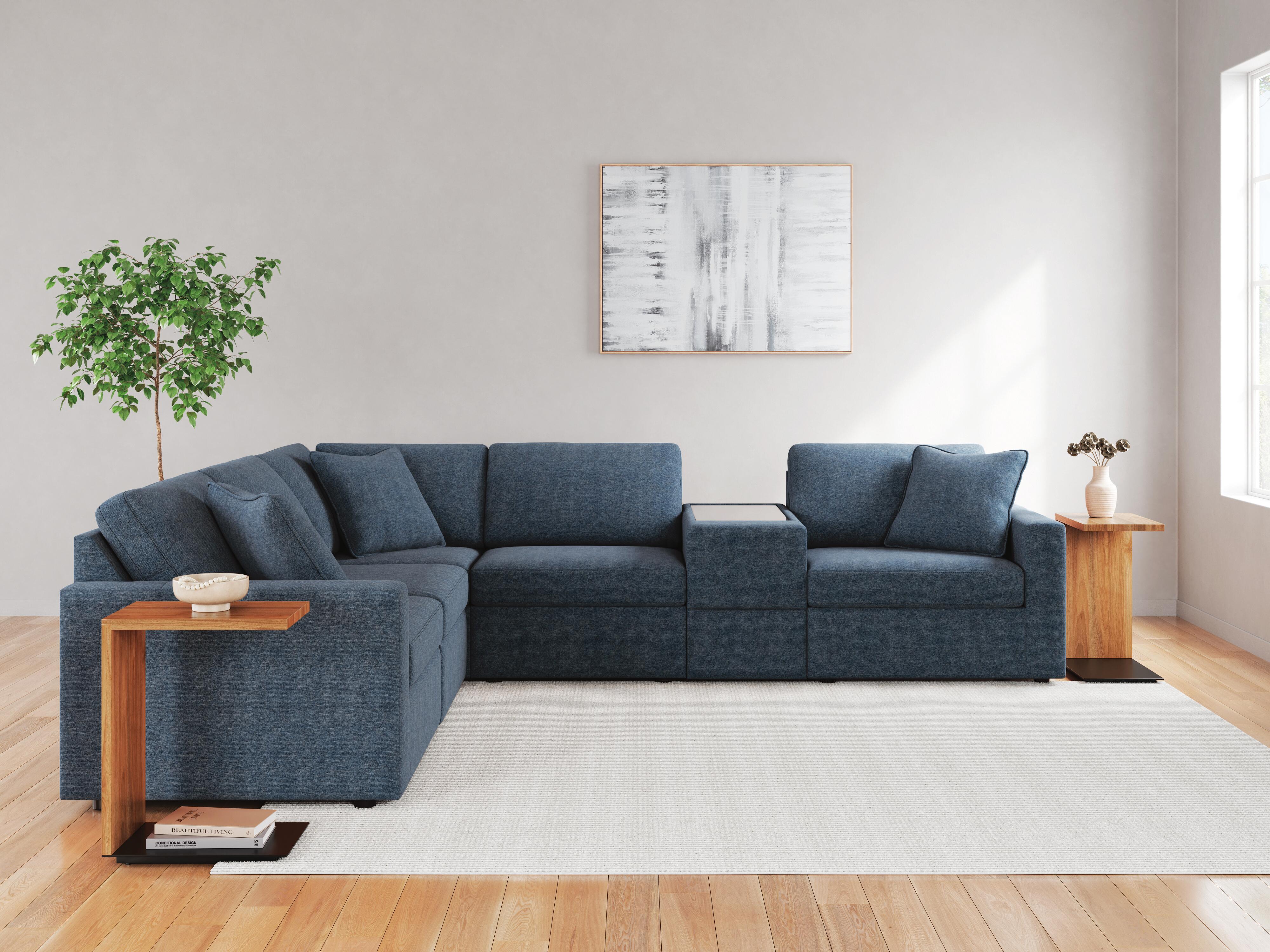 Modmax 6-Piece Sectional, Ink, large