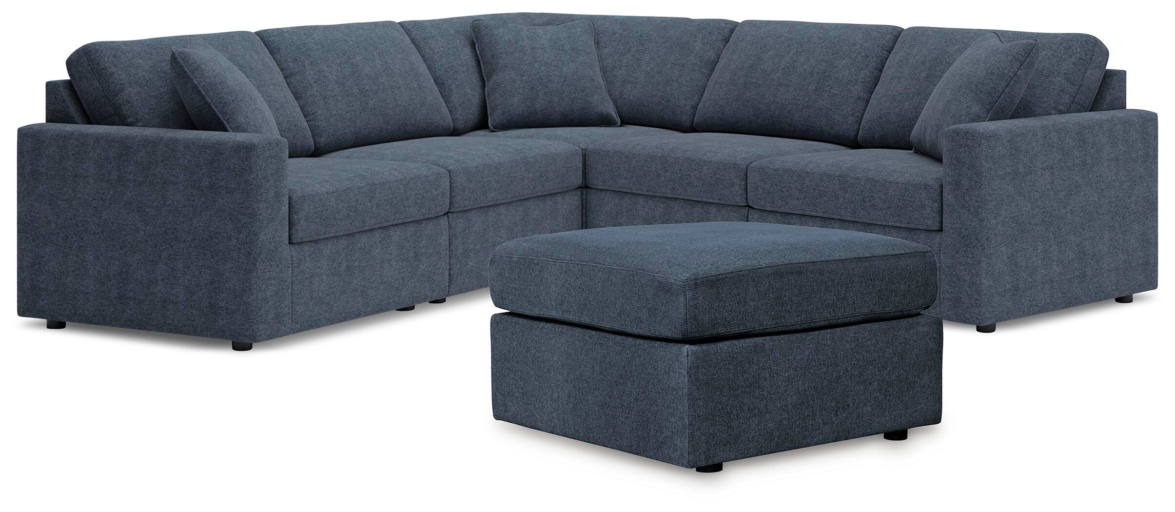 Modmax 5-Piece Sectional and Ottoman - image 2