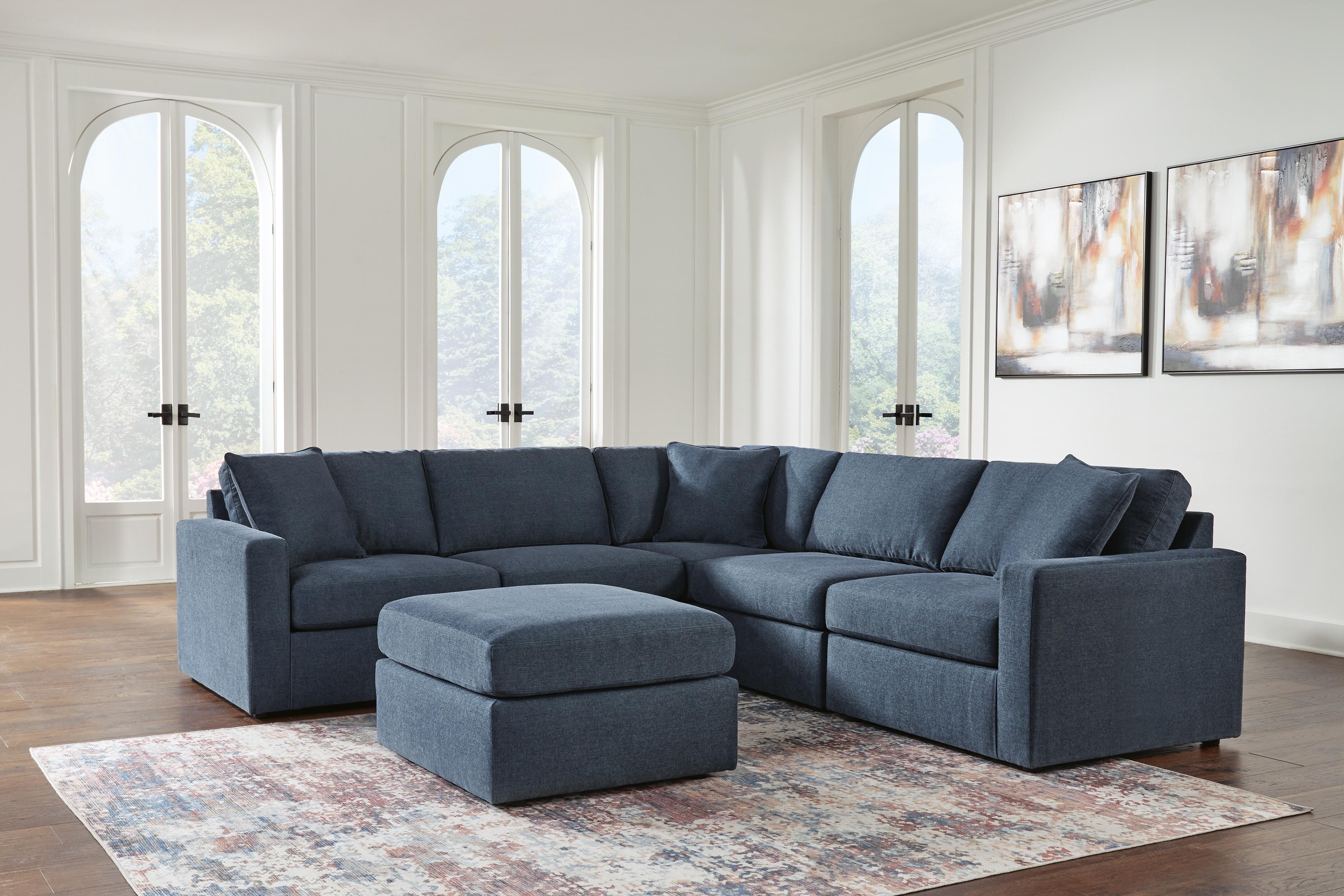 Modmax 5-Piece Sectional and Ottoman - image 1
