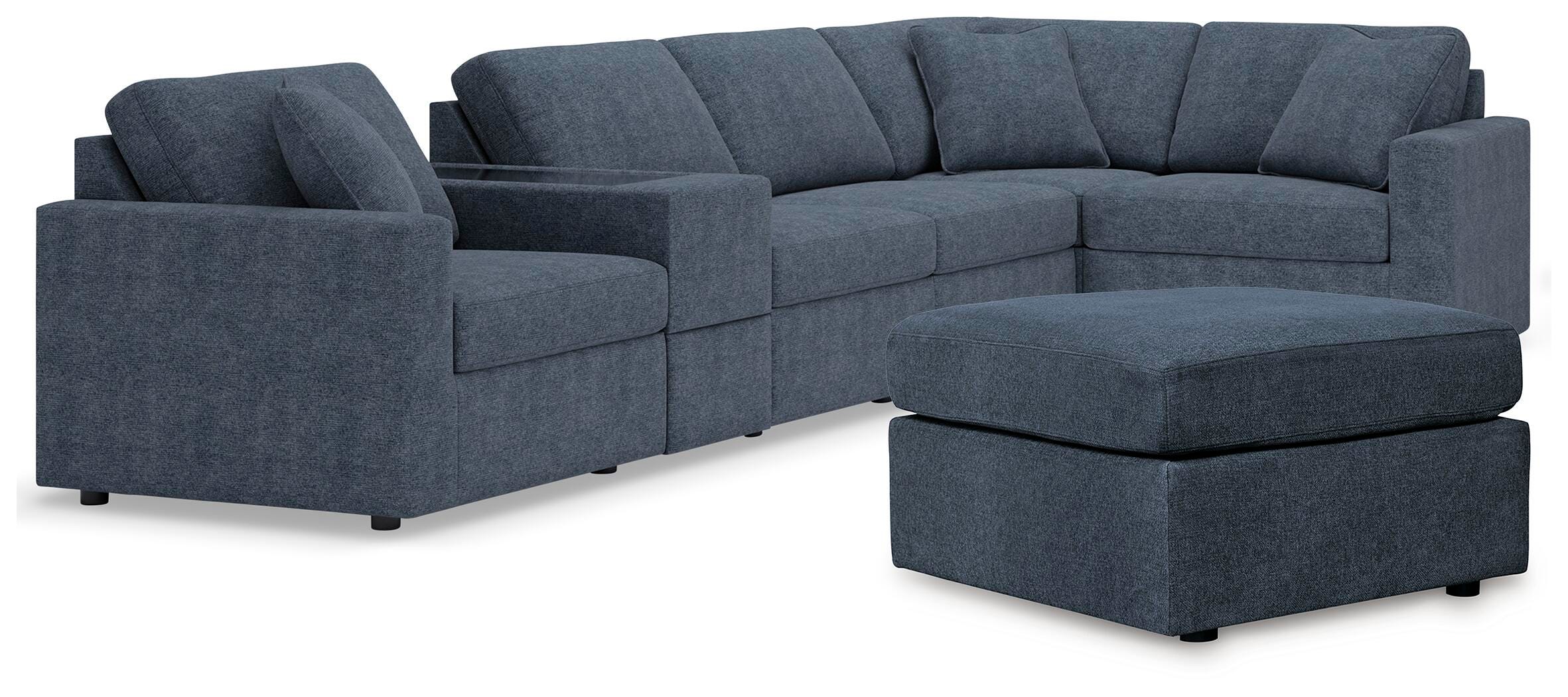 Modmax 6-Piece Sectional and Ottoman - image 1