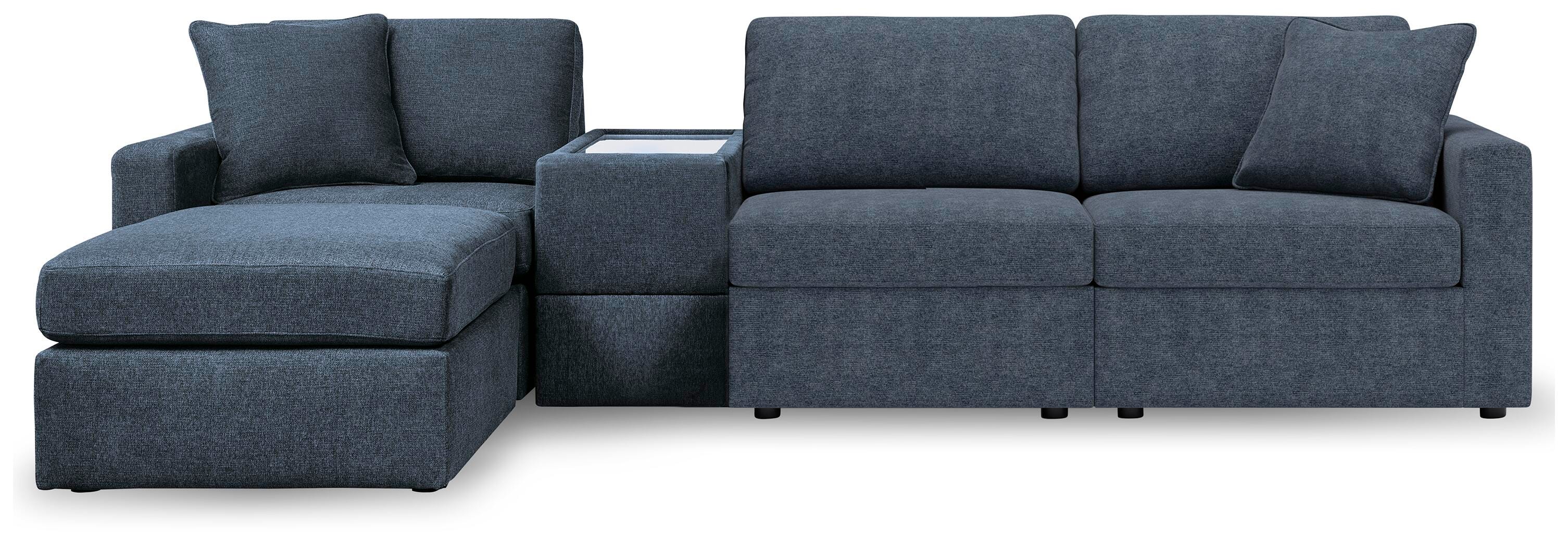 Modmax 4-Piece Sectional and Ottoman - image 1