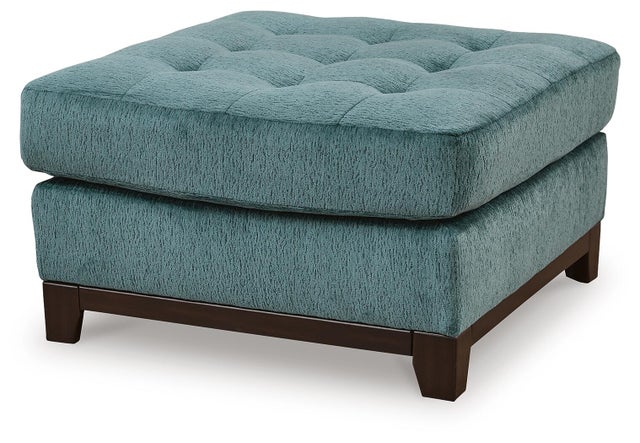 Laylabrook Oversized Accent Ottoman, Teal