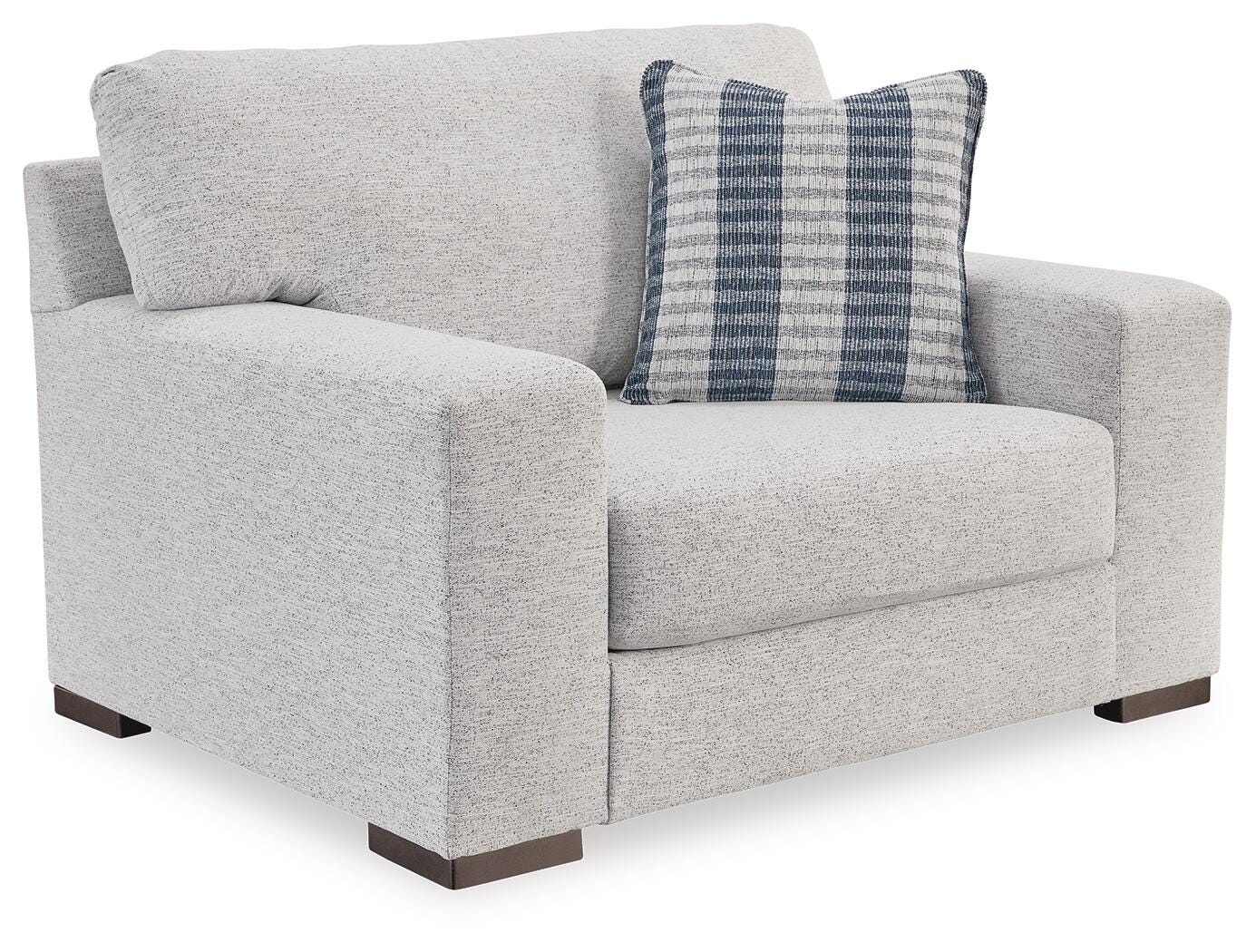 Belvoir Oversized Chair, Snow, large