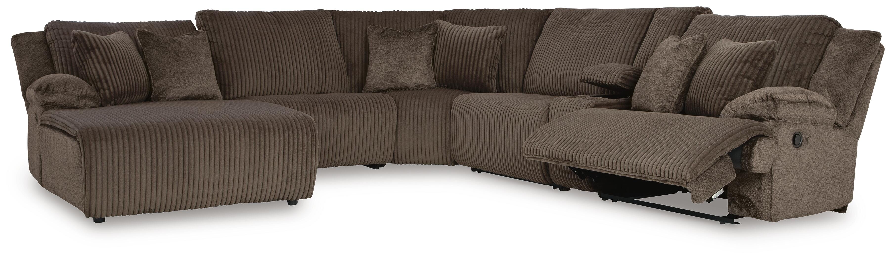 Top Tier 6-Piece Reclining Sectional with Chaise - image 3