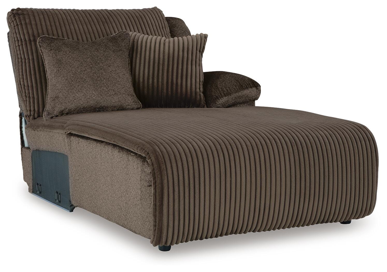 Top Tier 3-Piece Reclining Sofa Chaise Sectional - image 3