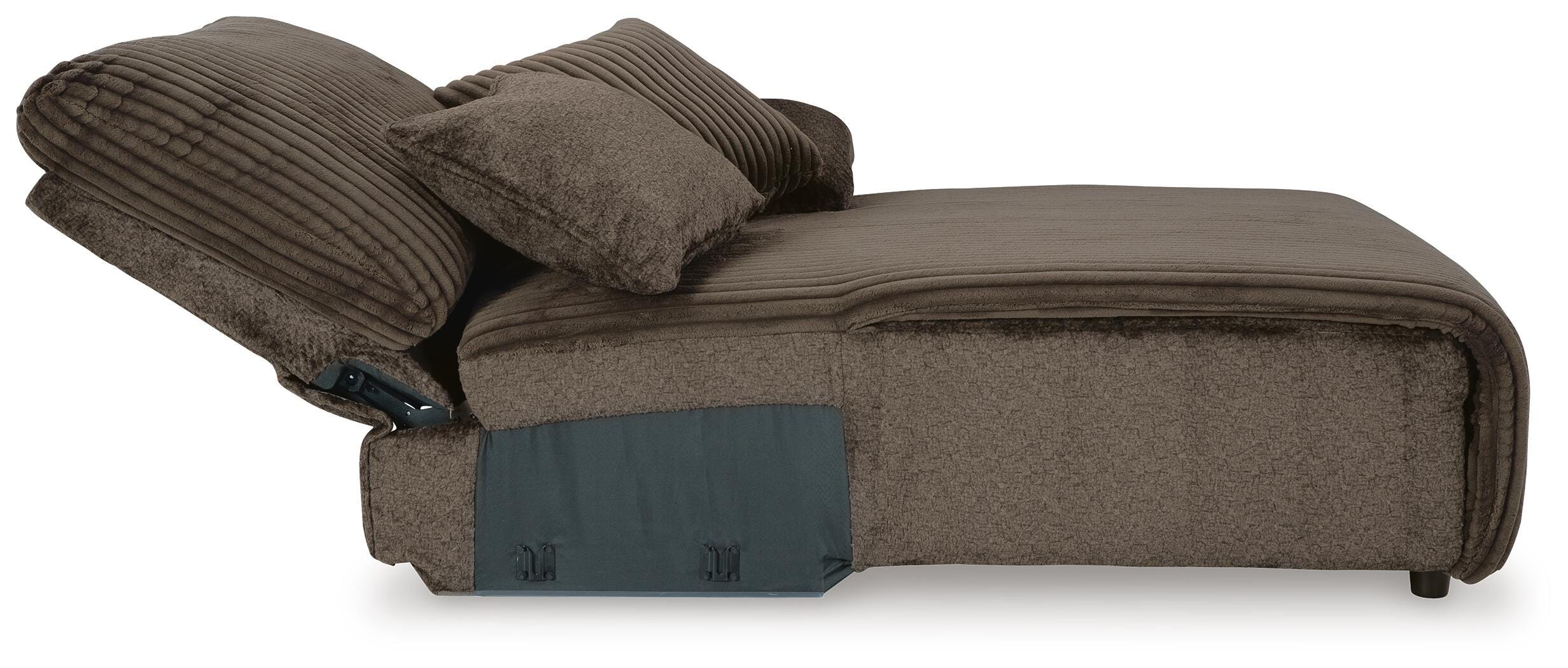 Top Tier 3-Piece Reclining Sofa Chaise Sectional - image 5