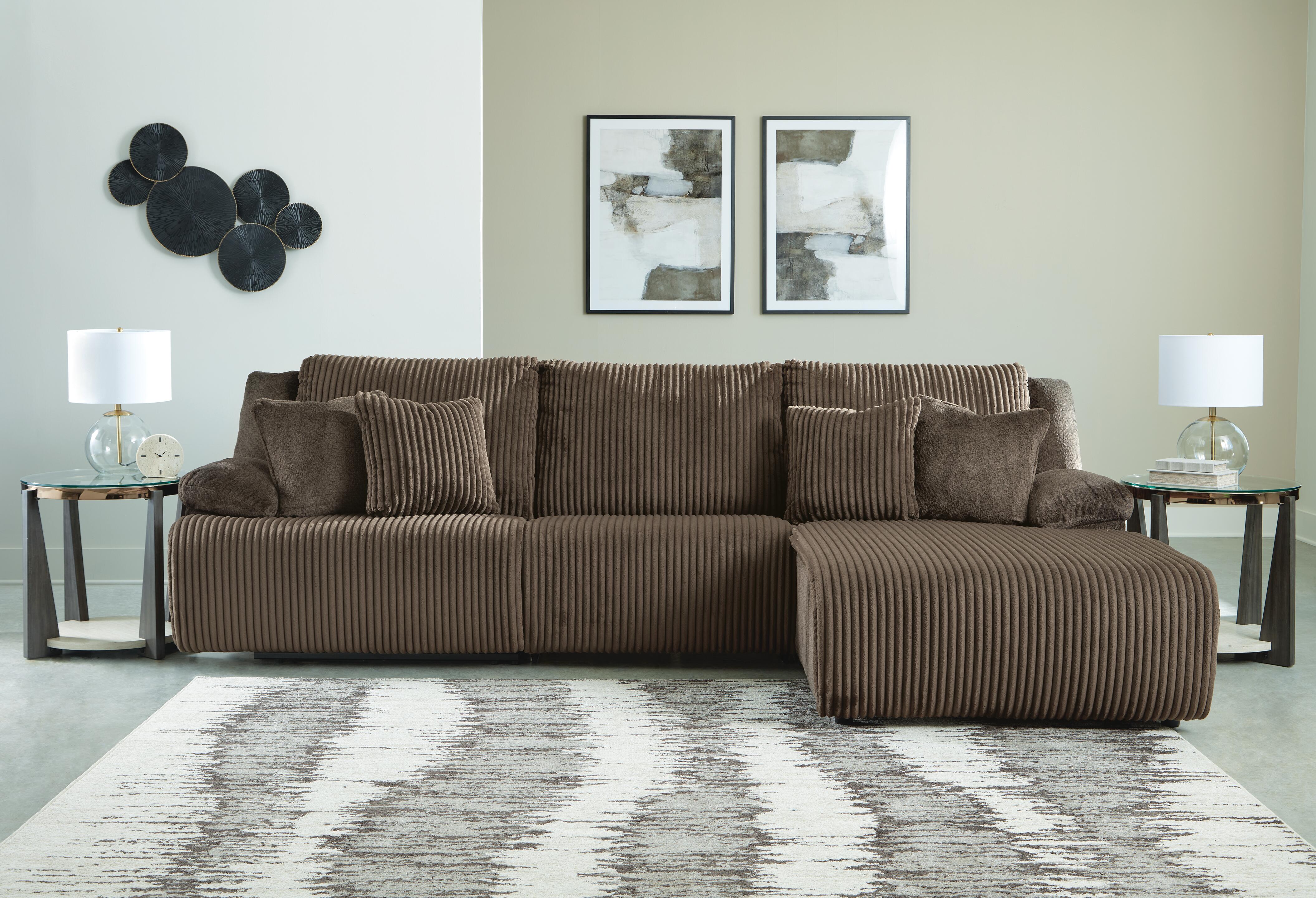 Top Tier 3-Piece Sectional Sofa Chaise - image 1