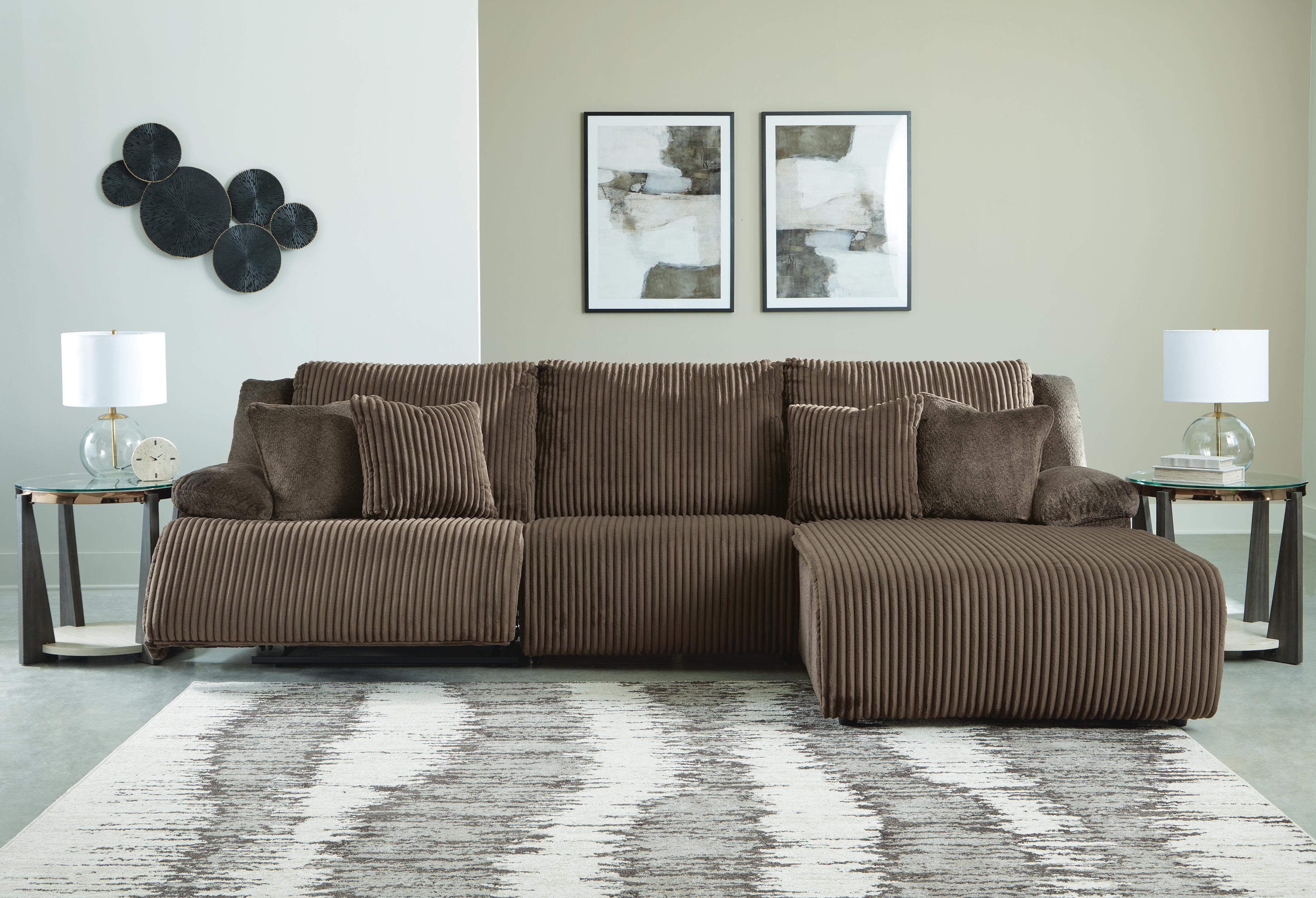 Top Tier 3-Piece Sectional Sofa Chaise - image 3