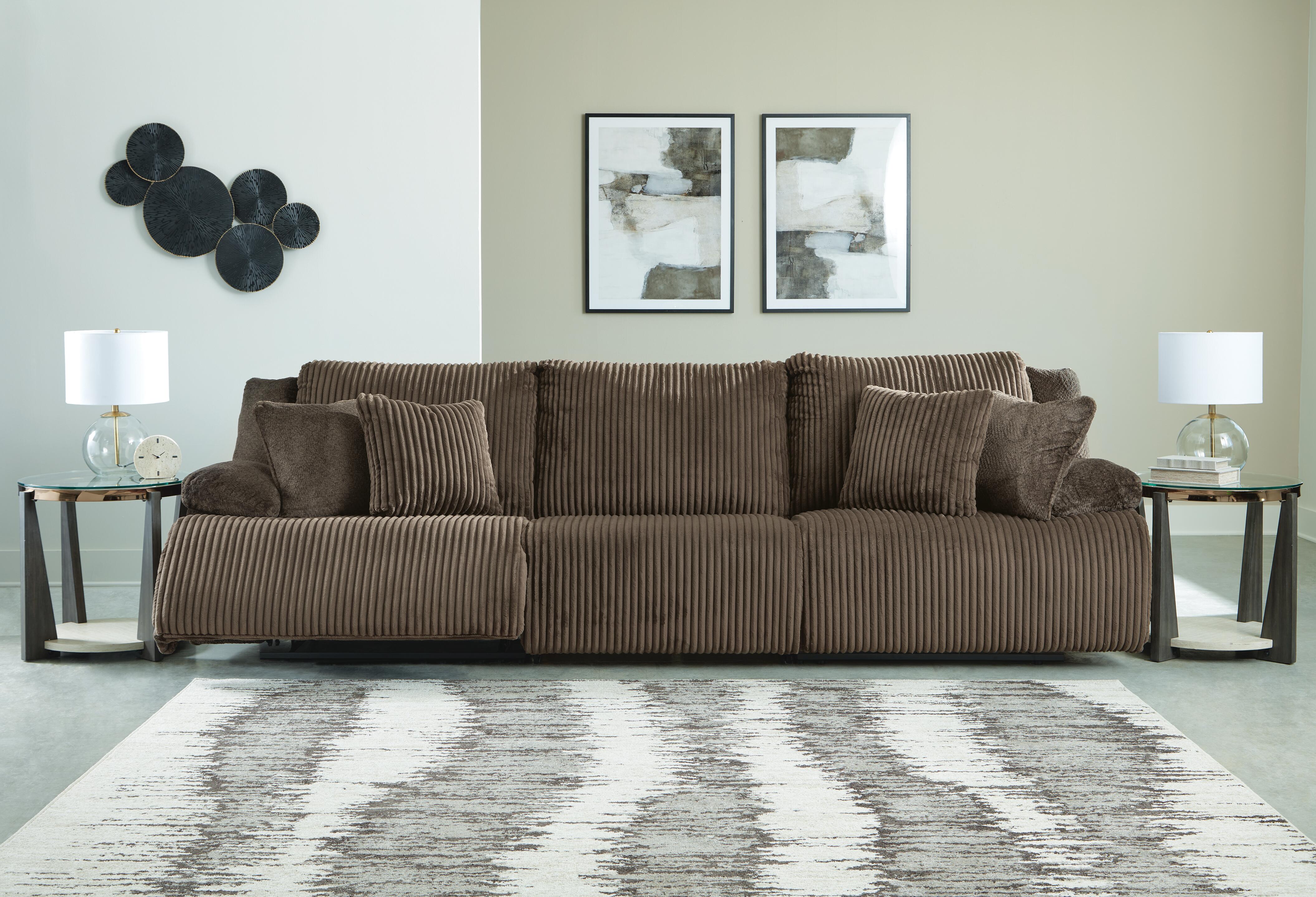 Top Tier 3-Piece Reclining Sectional Sofa - image 3