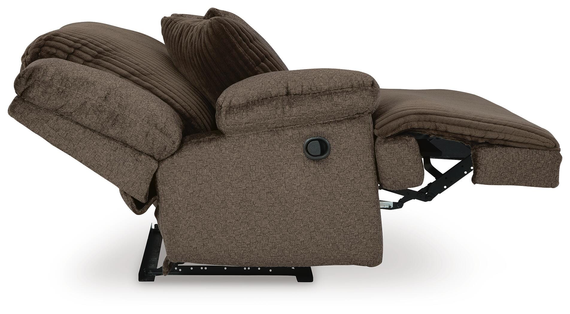 Top Tier 3-Piece Reclining Sofa Chaise Sectional - image 16