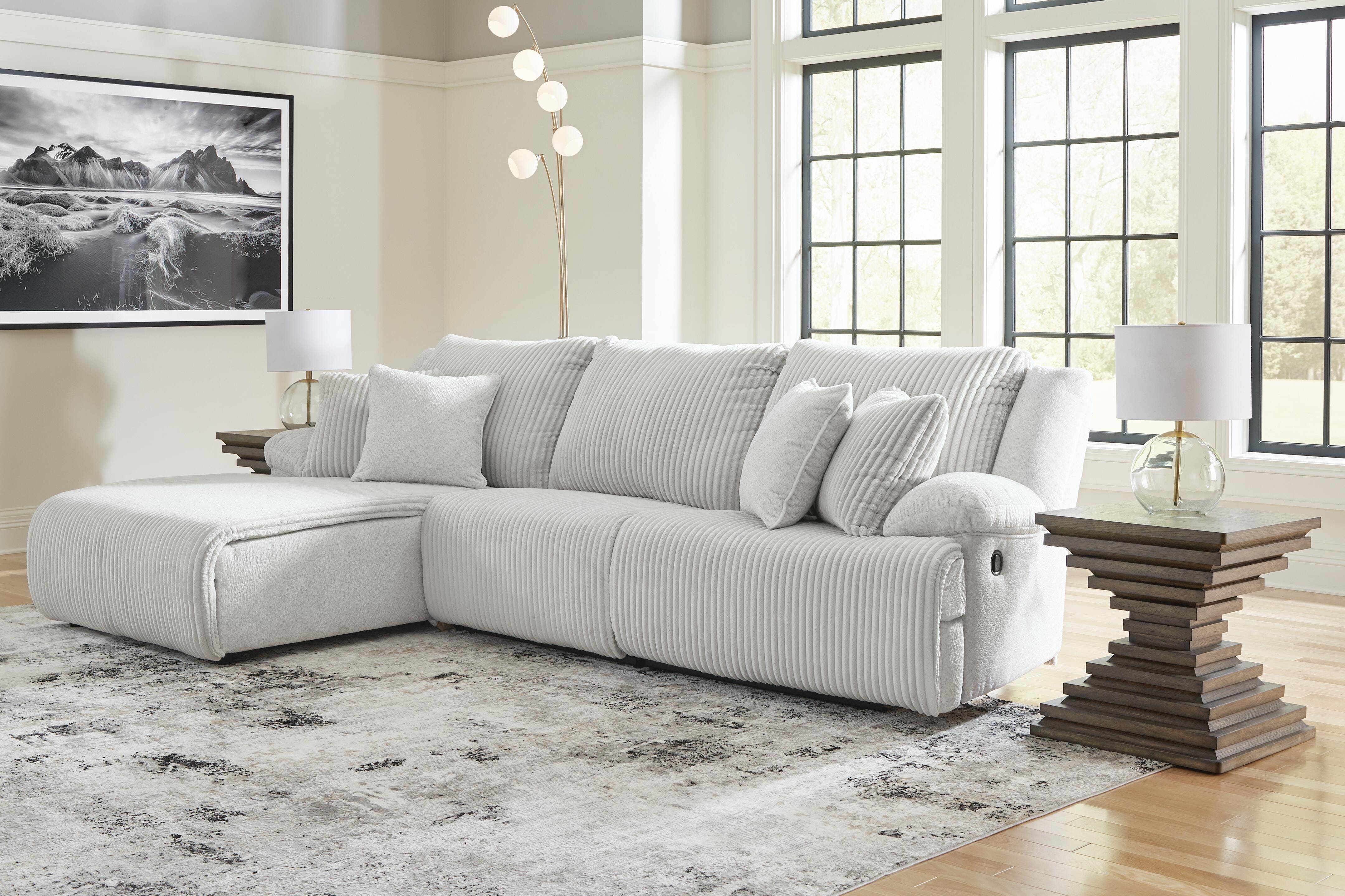 Top Tier 3-Piece Sectional Sofa Chaise - image 1