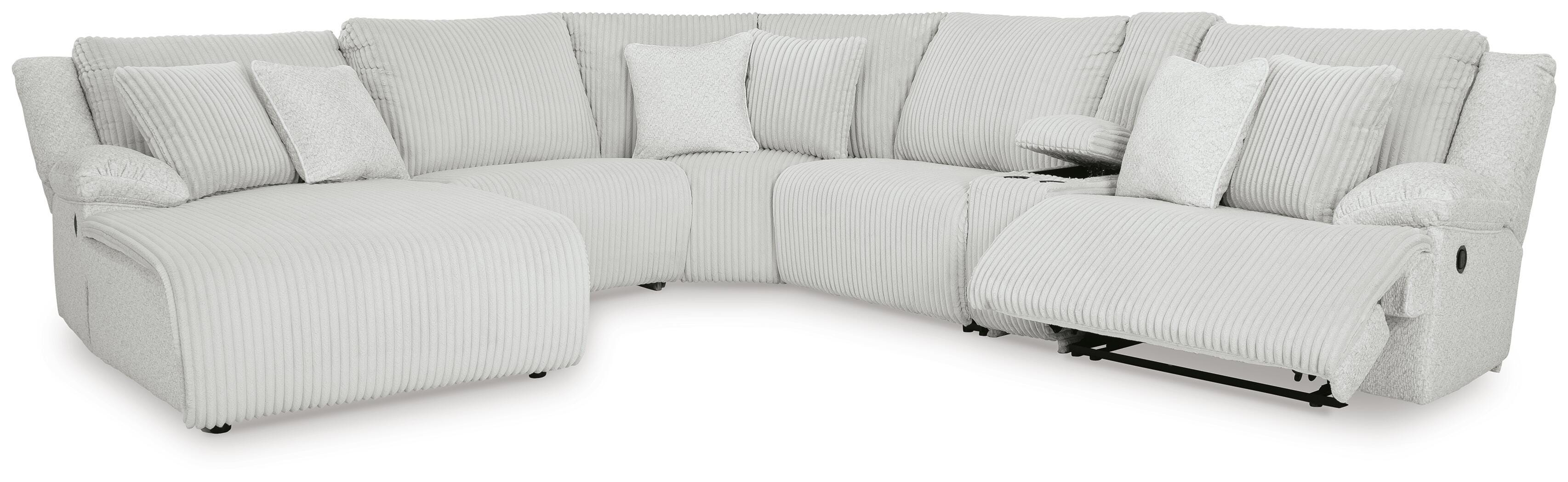 Top Tier 6-Piece Reclining Sectional with Chaise - image 3