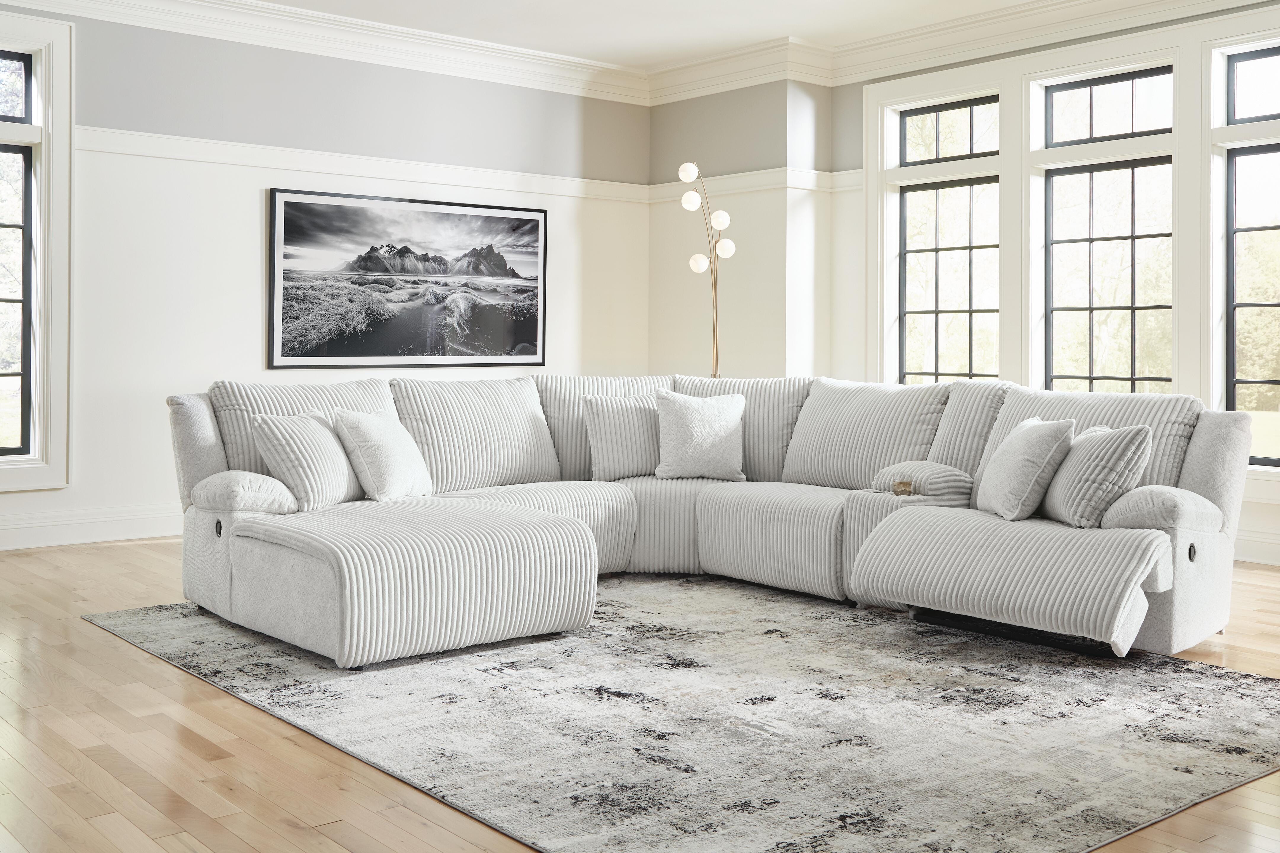 Top Tier 6-Piece Reclining Sectional with Chaise - image 1