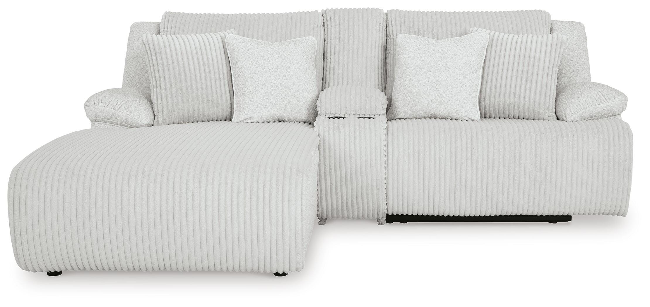Top Tier 3-Piece Reclining Sectional Sofa with Chaise - image 4