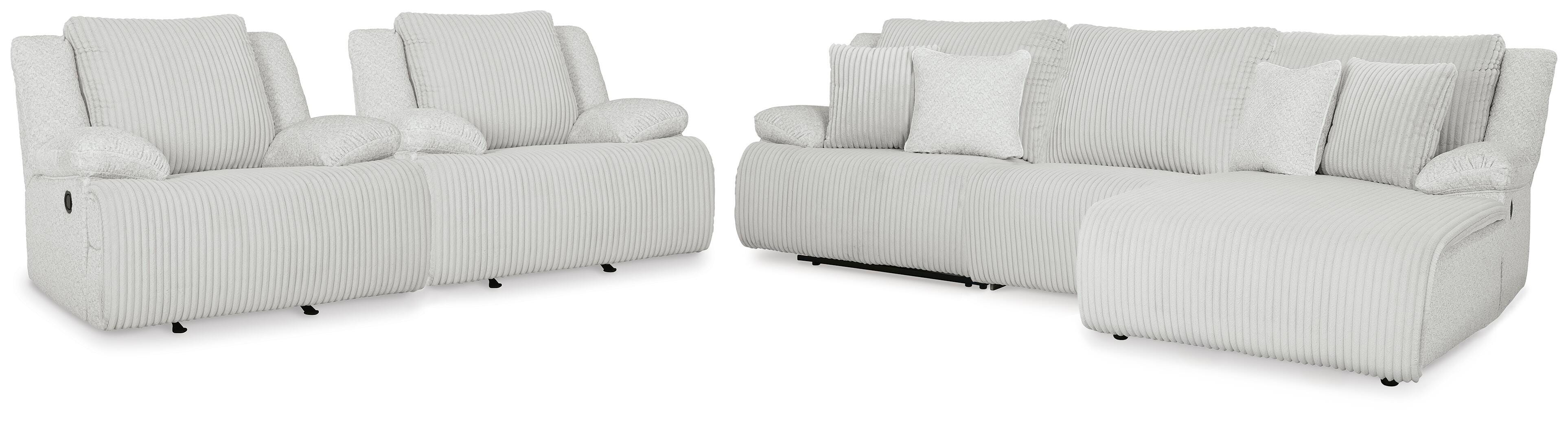 Top Tier 3-Piece Reclining Sectional and 2 Recliners - image 1