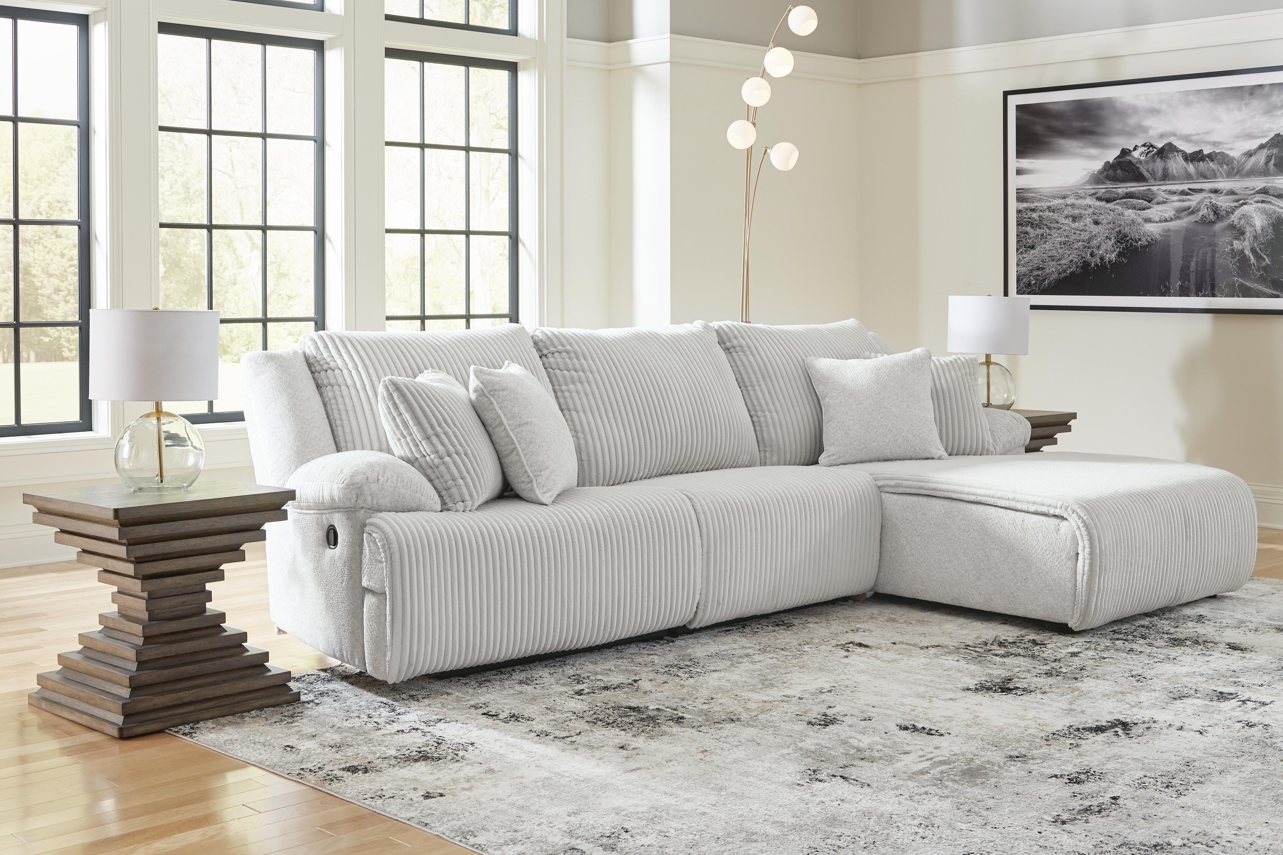 Top Tier 3-Piece Sectional Sofa Chaise - image 1