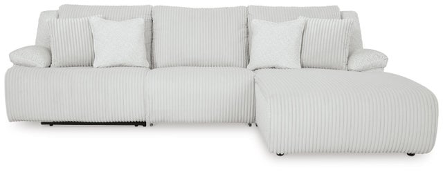 Top Tier 3-Piece Manual Reclining Modular Sectional Sofa Chaise