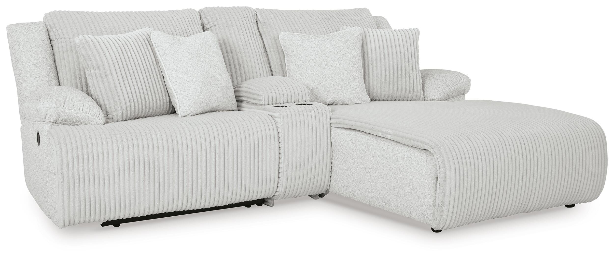 Top Tier 3-Piece Reclining Sectional Sofa with Chaise - image 2