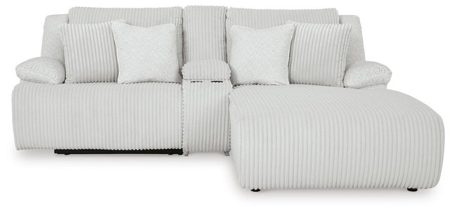 Top Tier 3-Piece Manual Reclining Modular Sectional with Chaise and Console