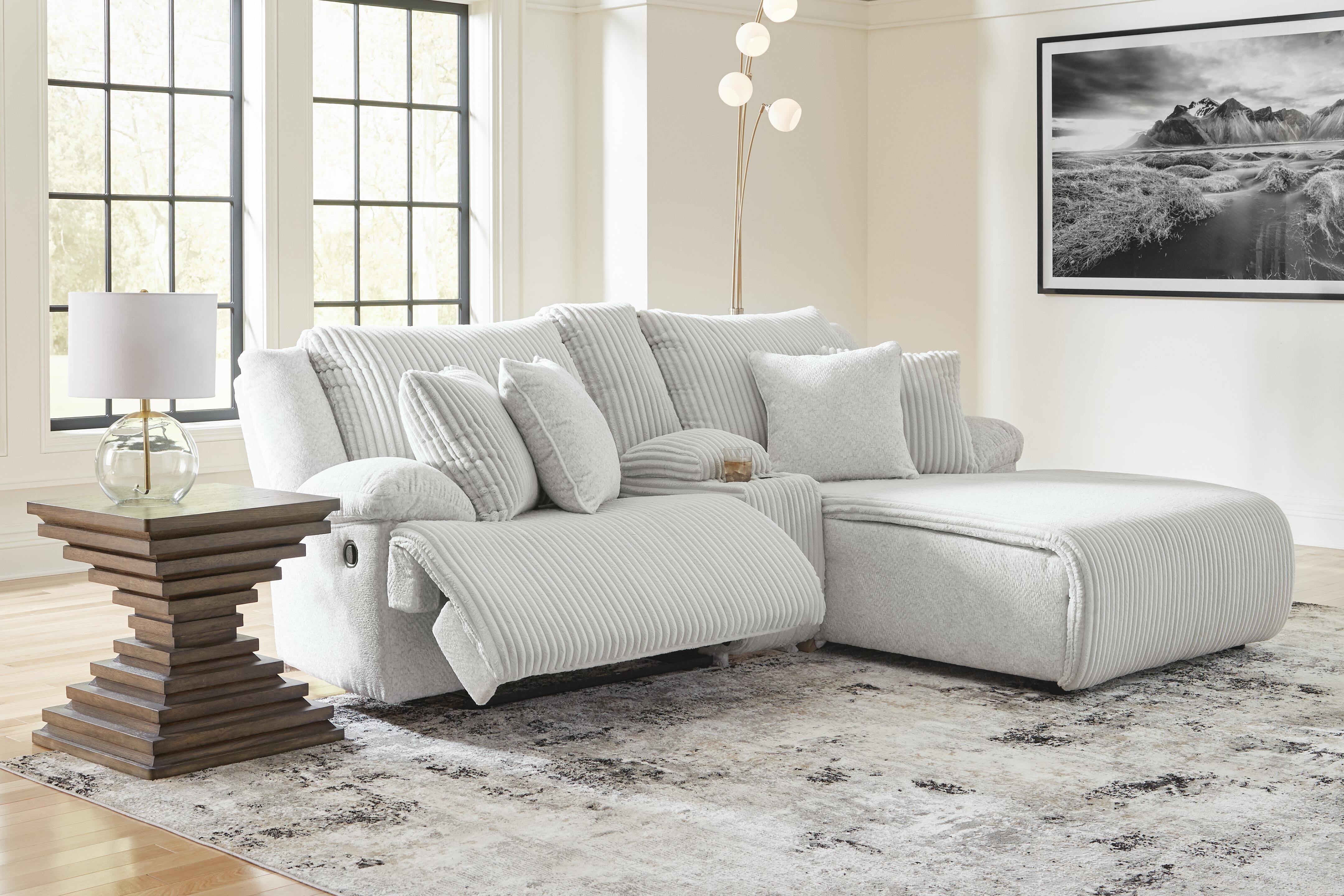 Top Tier 3-Piece Reclining Sectional Sofa with Chaise - image 5